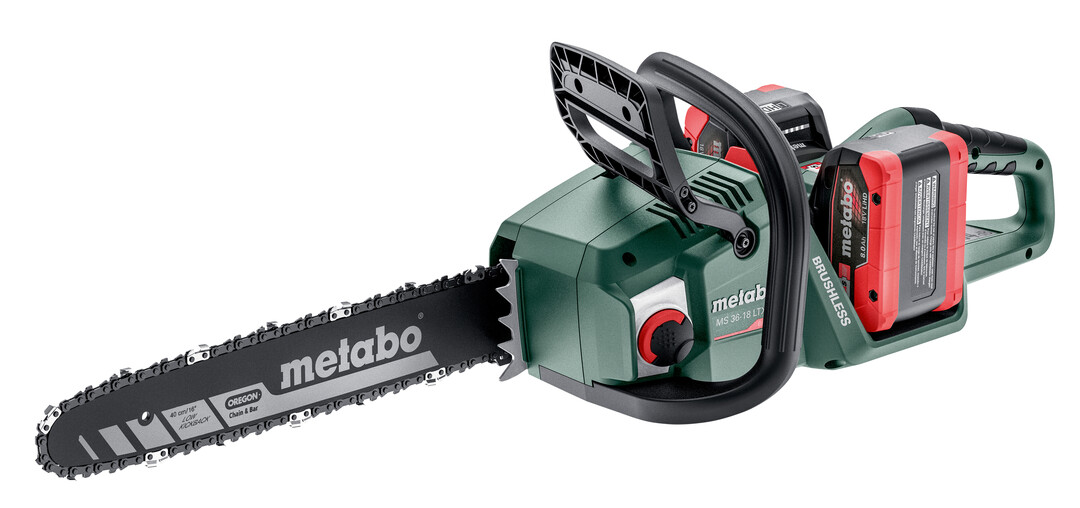 Der Nürtinger Elektrowerkzeughersteller Metabo bringt seine erste Akku-Kettensäge auf den Markt.