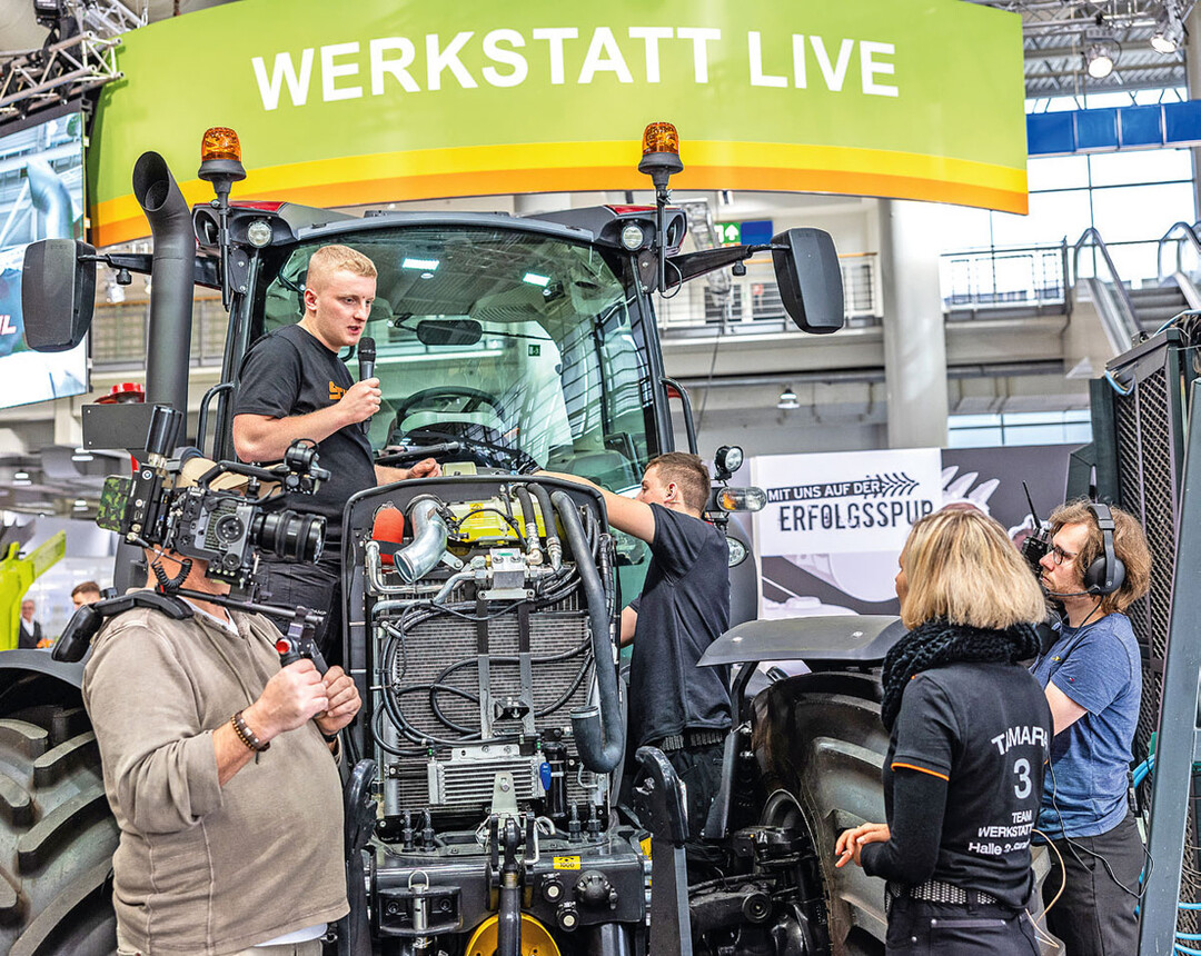 Vorführungen bringen neue Technik näher.