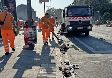 Kommunen knnen fr ihre Leistungen bei der Straenmllbeseitigung Geld aus dem Einwegkunststofffonds erhalten.