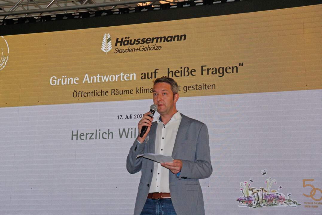 Marco Riley, Geschftsfhrer des Kooperationspartners. des Verbands GaLaBau Baden-Wrttemberg