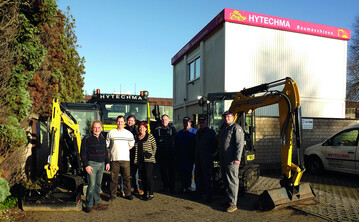 Das Hytechma-Team freut sich auf die Zusammenarbeit mit Yanmar
