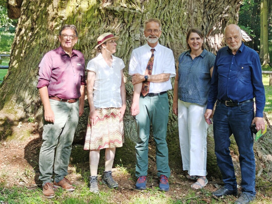 Kuratorium (v. l.): Eike Jablonski, Marion Scheich, Andreas Roloff, Katharina Edlinger, Uwe Thomsen