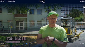 Tom Klose von Haltern & Kaufmann auf einer Entsiegelungsbaustelle