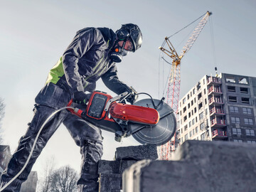 Husqvarna Pace mit Wasseranschluss fr den Nassschliff