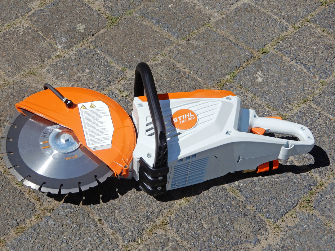 Seiten Ansicht Stihl TSA300.