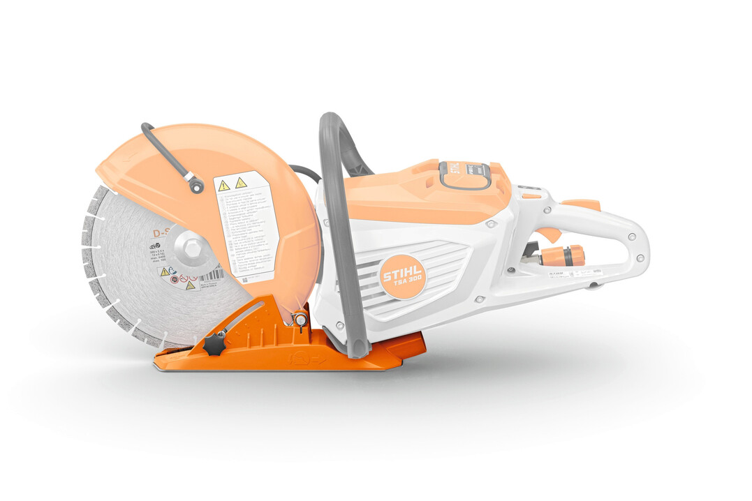 Stihl Tiefenanschlag montiert auf TSA300