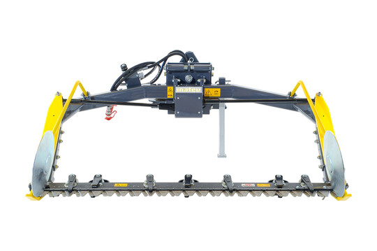 Das 155 cm breite Balkenmhwerk mit insektenschonender Mhtechnik