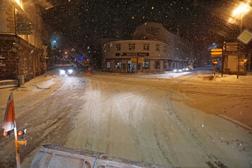 Im Fichtelgebirge ist der Winter recht schneesicher.