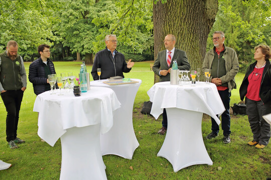 Feier im Schlosspark Reinbek