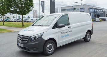 Mit Mercedes-Benz Van Rental bringt Mercedes-Benz Vans Mobility GmbH seine erste Mobilittsdienstleistung auf den Markt