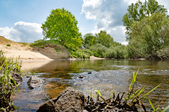Renaturierung der Ems auf dem Standortübungsplatz Münster-Handorf durch das BwDLZ Münster