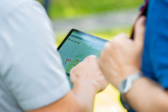 Ab 2026 sollen alle Baumkontrollen über die App stattfinden.