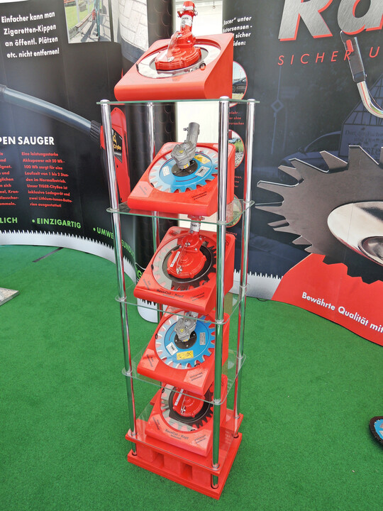 Die neuen schleuderfreien Universalkreiselscherenaufsätze von Tiger