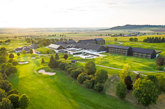 Am Öschberghof bilden Hotel und die Golfplätze eine perfekte Symbiose.