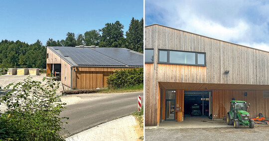 Der neue Betriebshof ist auch bezglich der Energieversorgung buchstblich ein Gewinn.