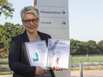 Sonja Koopmann fhrt bema erfolgreich durch herausfordernde Zeiten und freut sich ber die 
erneuten Auszeichnungen CrefoZert und Jurystufe des Mittelstandspreises