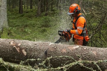 Das hochmoderne und leistungsstarke Modell der 90ccm-Klasse zeichnet sich durch ein optimales Handling aus  auch bei Arbeiten mit grerer Schienenlnge. 