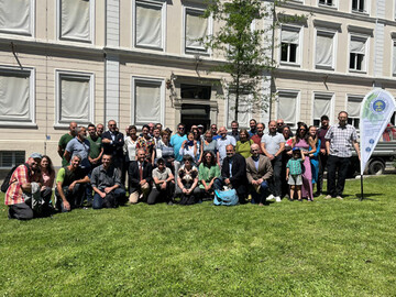 Gruppenfoto: EAC-Jahrestagung zum 30. Jubilum in Meran