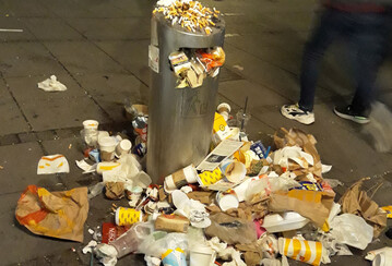 Straßenmüll