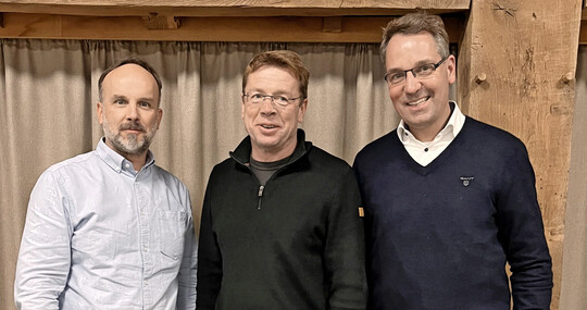 Erik Grunwald (Vize-Präsident), Dr. Klaus Drescher (Präsident) und Björn Plaas (Vize-Präsident) bilden das neue Präsidium des DEULA-Bundesverbandes.