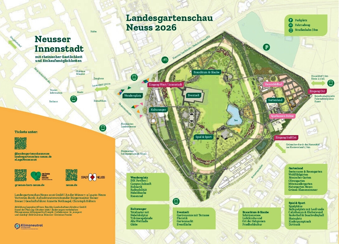 Geländeplan LGS Neuss 2026