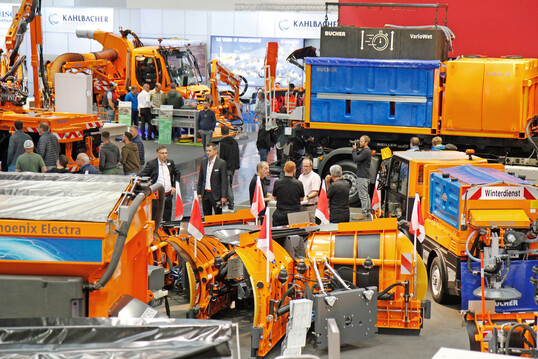 Verantwortliche f�r Winterdienst kommen auf der IFAT voll auf ihre Kosten.