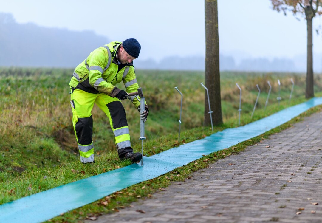 Amphi Guard Mobil lsst sich schnell auf der Baustelle installieren. Blmen VuS bietet als Komplettanbieter nicht nur die reine Produktlsung an, sondern auch die entsprechende Montageleistung.