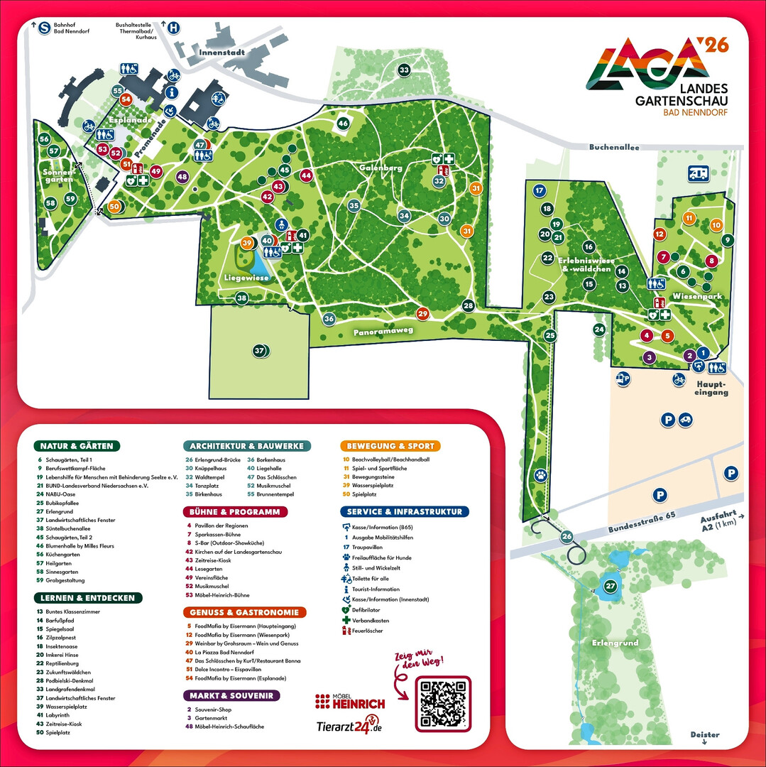 Geländeplan LGS Bad Nenndorf