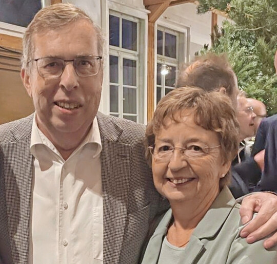 Horst Bergmann mit seiner Frau