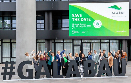 Das Team der Messe GaLaBau