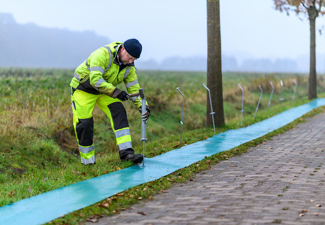 Amphi Guard Mobil bietet flexiblen, tempor�ren Schutz f�r Amphibien an Baustellen und wechselnden Einsatzorten.