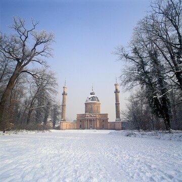 Schwetzinger Garten im Winter 