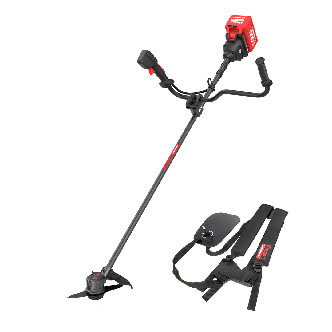 Trotz seines geringen Gewichts von 3,7 kg ist der 42 cm Kress Freischneider KC111.9 mit 0,9 kW Frontmotor ein echtes Kraftpaket. Er erreicht drei Drehzahlbereich von 4.500, 5.000 und 5.500 U/min und arbeitet auch im Dauerbetrieb und unter anspruchsvollen Einsatzbedingungen mit seinem Zweihandgriff uerst zuverlssig. Der Ersatzmhfaden ist schnell aufgewickelt und der Mhkopf lsst sich mit wenigen Handgriffen auswechseln. So entstehen kaum Ausfallzeiten.