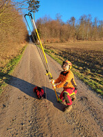 Empfohlene Halteposition beim Benutzen des Auslösers