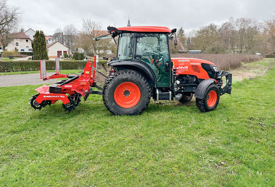 Begrnungswalze  Restpflanzenzer kleinerer Speedmax 150 von Knoche