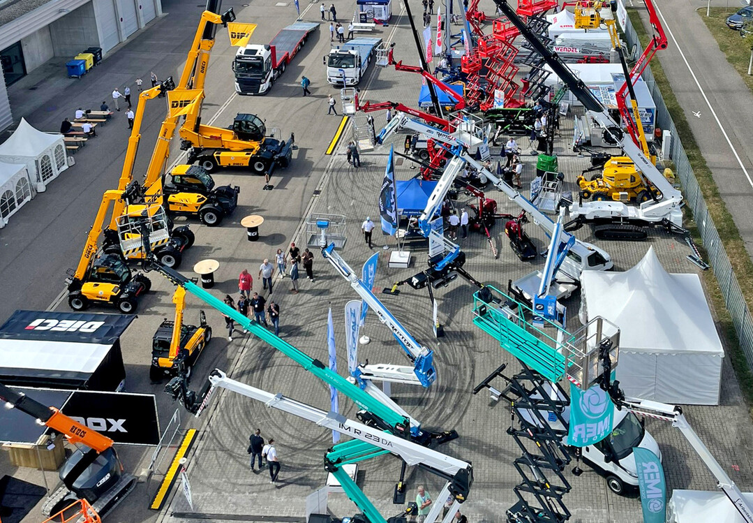 Hoch hinaus ging es fr manche Messebesucher whrend der diesjhrigen Platformers Days auf dem Messegelnde in Karlsruhe.