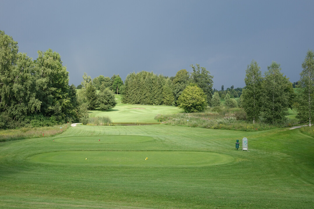 Bereits 1950 legten die Amerikaner auf ihrem damaligen Militrgelnde einen Golfplatz an.