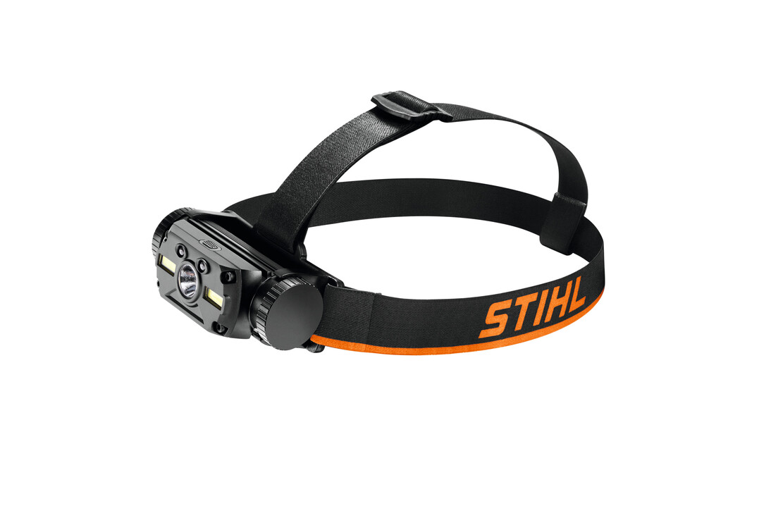 Die neue STIHL Stirnlampe ist mit einer Helligkeit von 800 Lumen der perfekte Outdoor-Begleiter, ob fr Nachtwanderungen oder Abendspaziergnge.