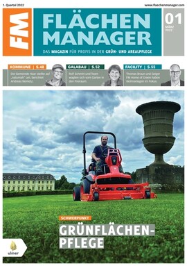 Cover FLCHENMANAGER 01/2022