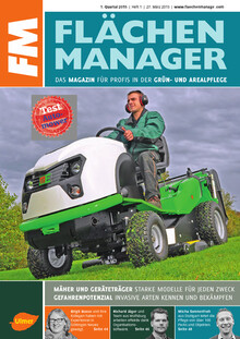 Cover FLCHENMANAGER 01/2015