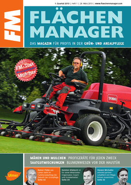 Cover FLCHENMANAGER 01/2013