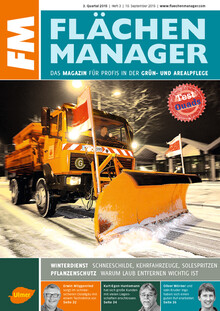 Cover FLCHENMANAGER 03/2015