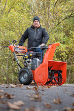 Bereit für den Winter, unser Experte Roman Mühleck vom Ariens Produktmarketing.