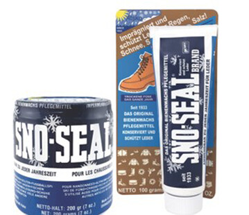 SNO-SEAL Bees Wax macht alle Glattleder wasserdicht, extrem strapazierfhig und langlebig.