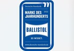 Eine neue Auszeichnung für BALLISTOL: Marke des Jahrhunderts.