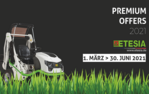 Wie schon in den letzten Jahren bietet ETESIA auch 2021 wieder seine Mäher zu Top-Preisen an.