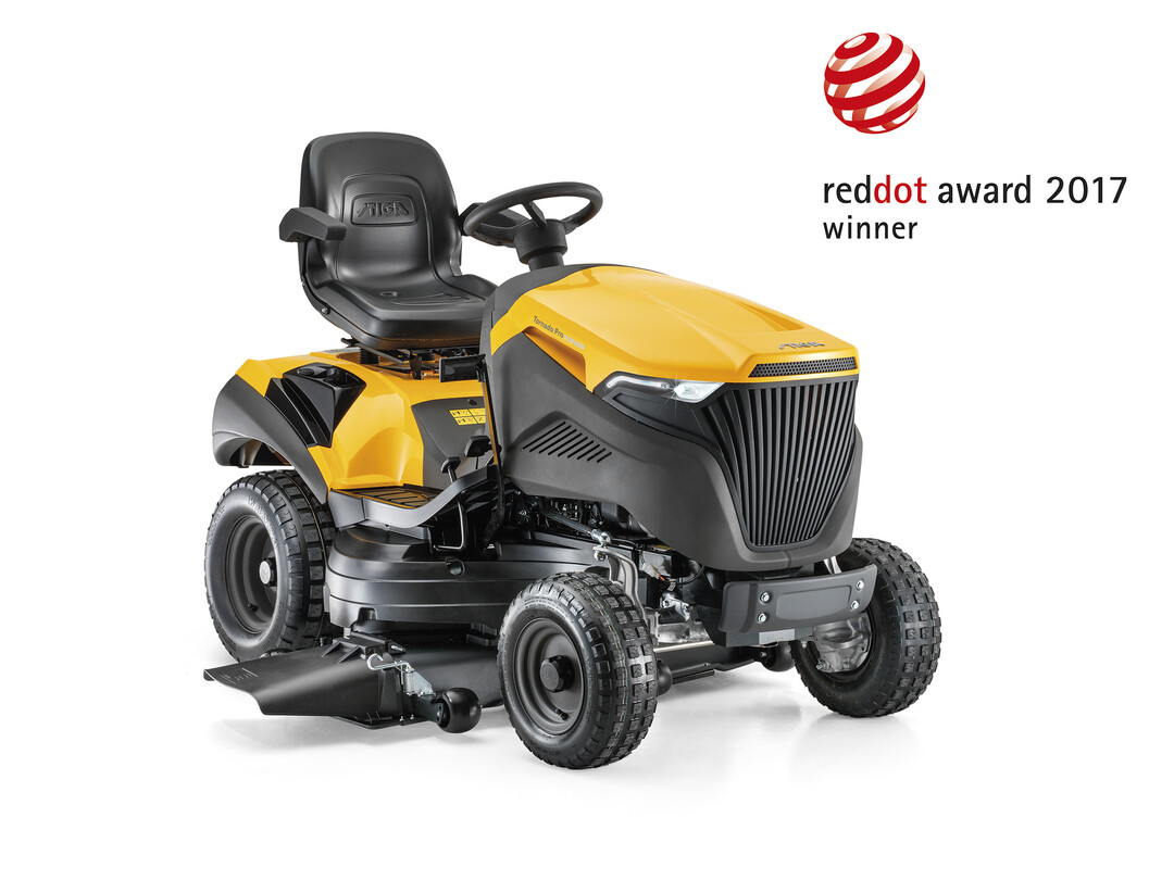 Ausgezeichnet mit dem red dot design award 2017: Der Tornado Pro 9118 XWS von Stiga.