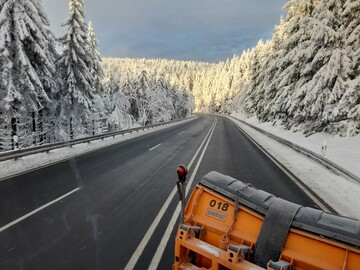 Solche winterlichen Verhltnisse werden voraussichtlich nur in oberen Lagen eintreten.