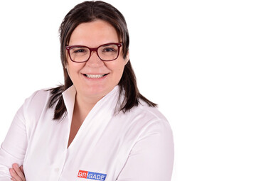 Zahide Jashari, National Account Managerin Bau bei der Brigade Elektronik GmbH.