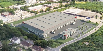 Computermodell des neuen Standorts von Brock Kehrtechnik in Bochum